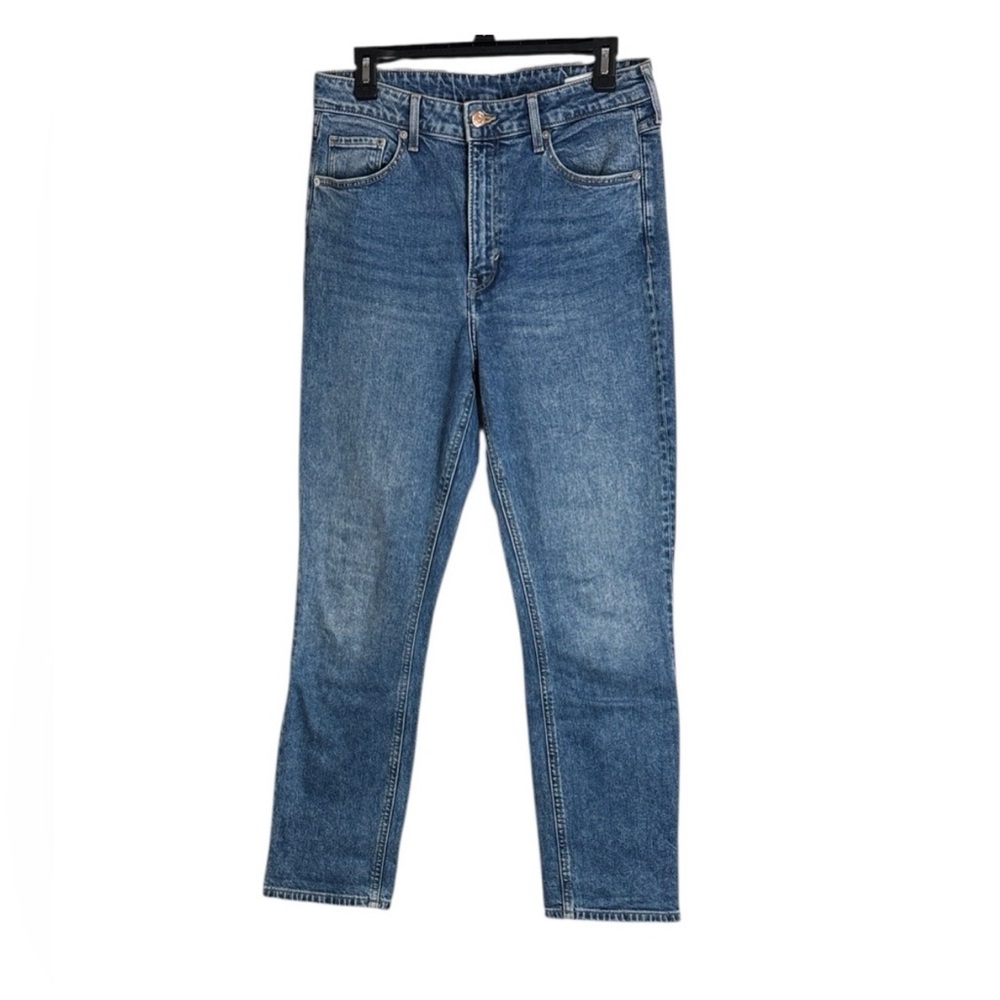 👖 H&M Denim Women’s Vintage Slim High Waist Classic Blue Denim Jeans size 8